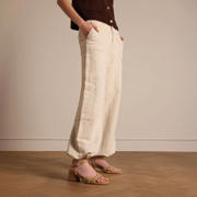 thumbnail: Manfield suède sandalettes beige
