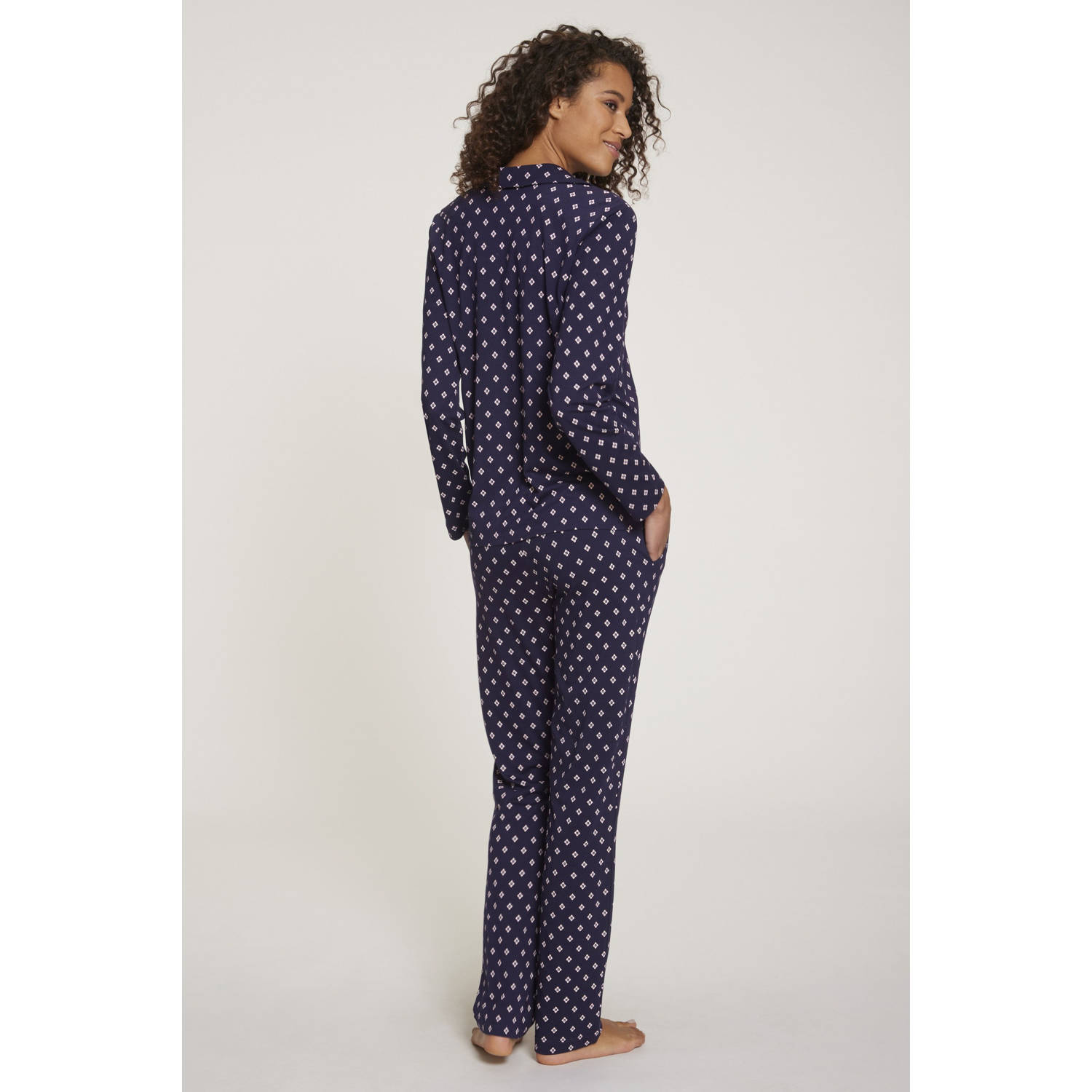 s.Oliver pyjama donkerblauw