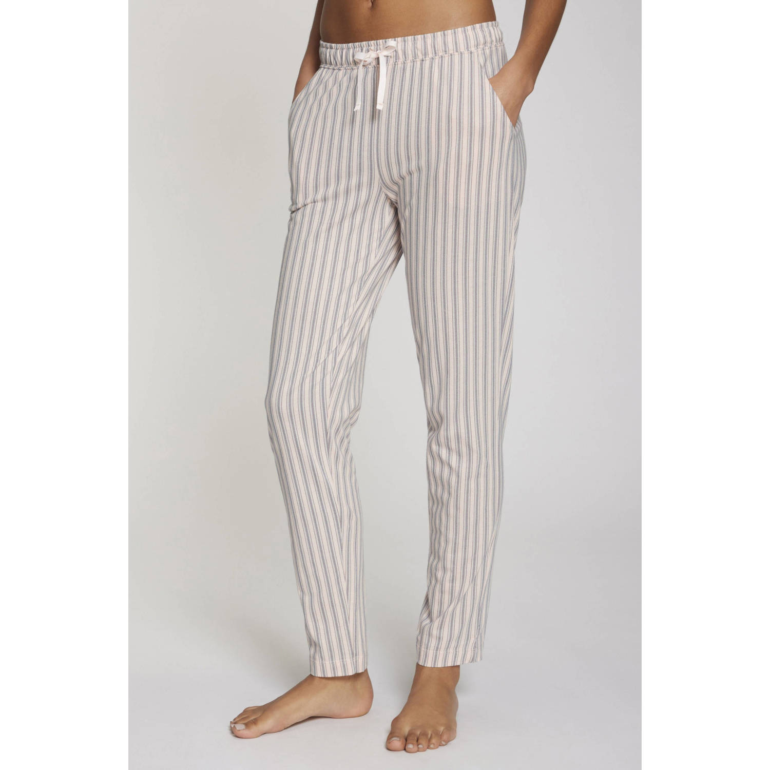 s.Oliver pyjamabroek roze grijs