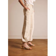 thumbnail: Manfield leren sandalettes goud