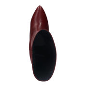 thumbnail: Manfield leren halfhoge laarzen bordeaux