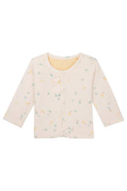 thumbnail: Noppies baby reversible vest beige/geel