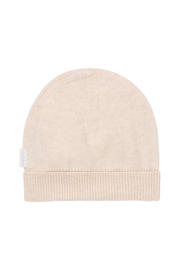 thumbnail: Beige jongens en meisjes Noppies baby baby muts van katoen met effen