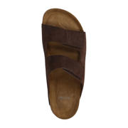 thumbnail: Manfield suède slippers bruin