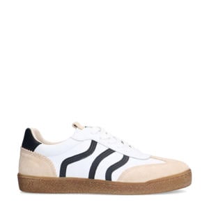 leren sneakers wit