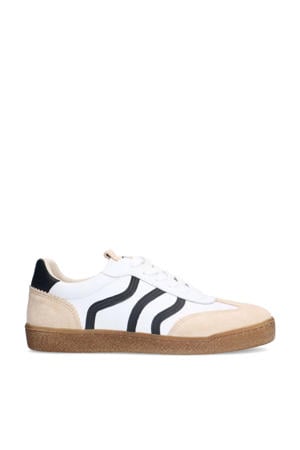 leren sneakers wit
