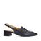 Manfield slingback loafers zwart