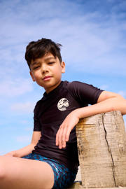 thumbnail: Tumble 'n Dry UV T-shirt Coast zwart