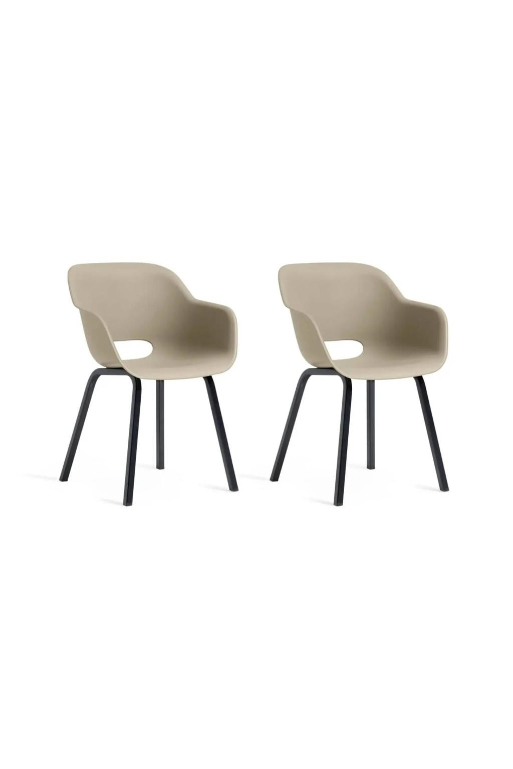 Keter tuinstoel Noa silver (set van 2)