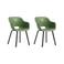 Keter tuinstoel Noa groen (set van 2)