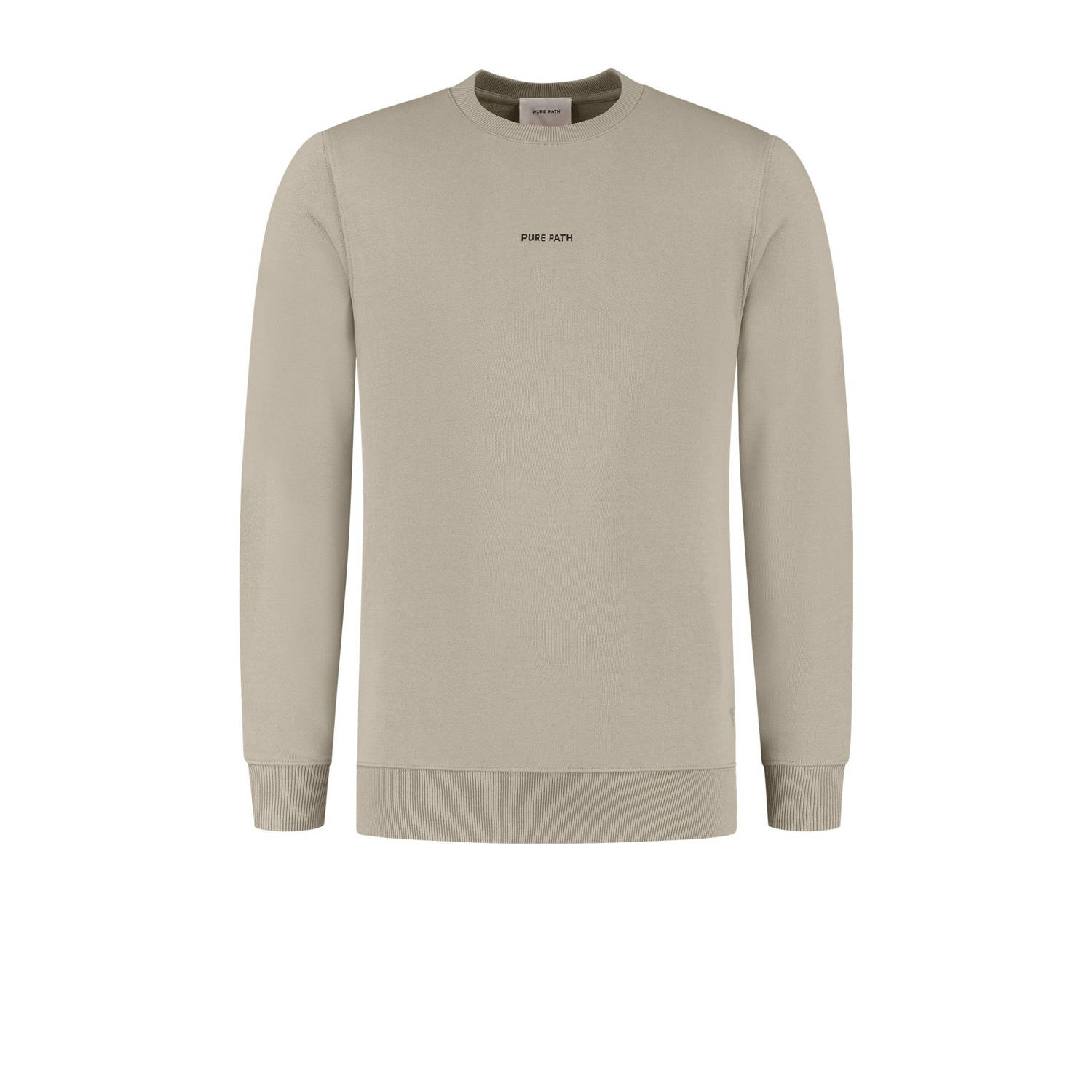 Pure Path sweater taupe