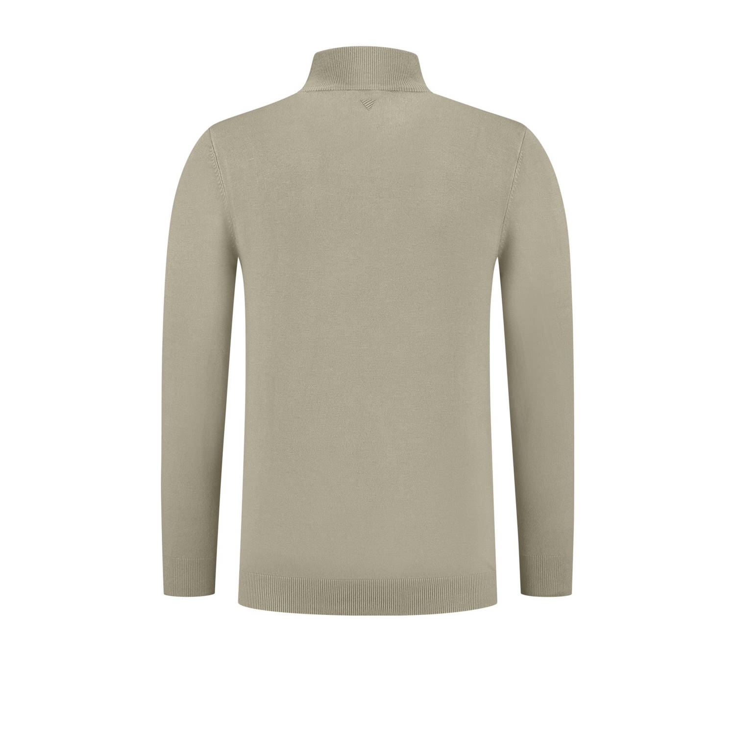Pure Path gebreide trui taupe