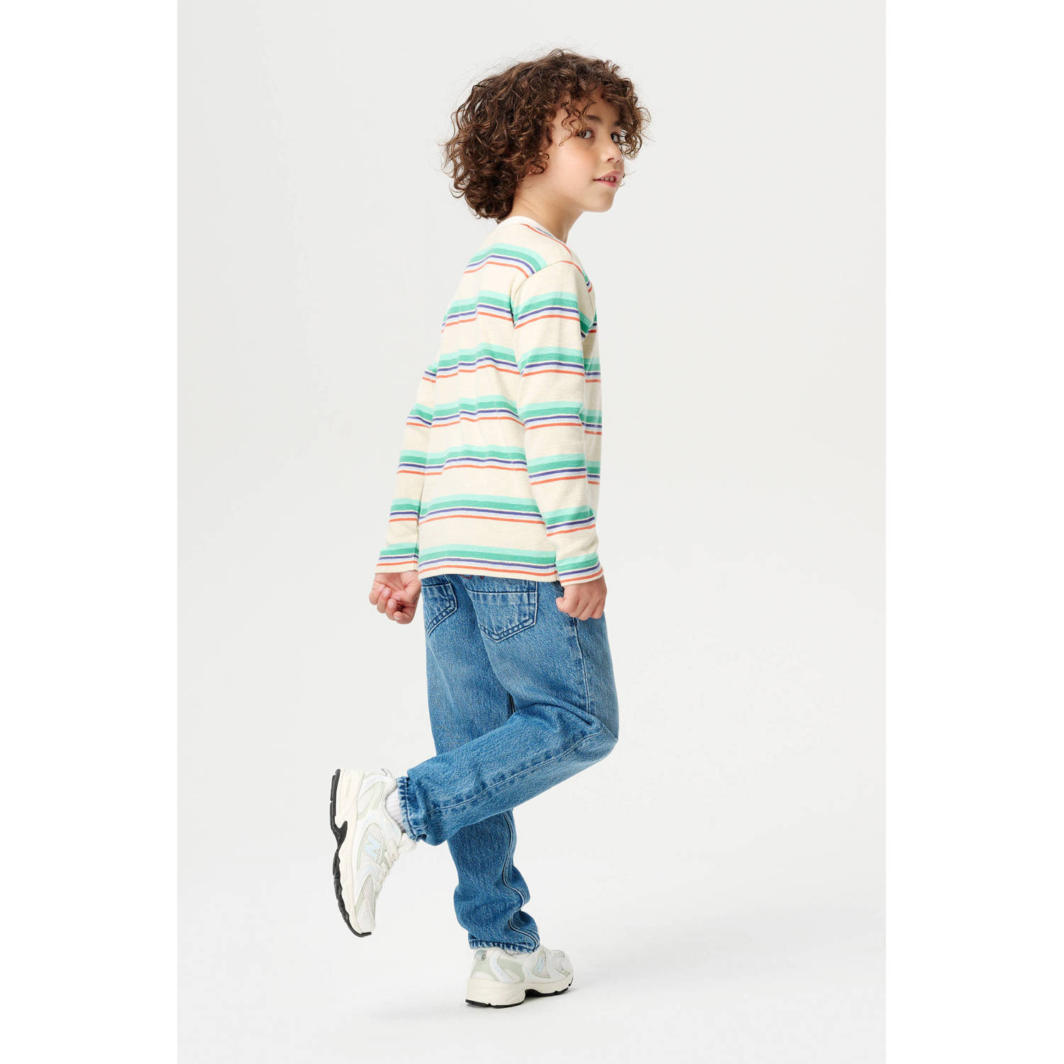 Noppies kids longsleeve groen