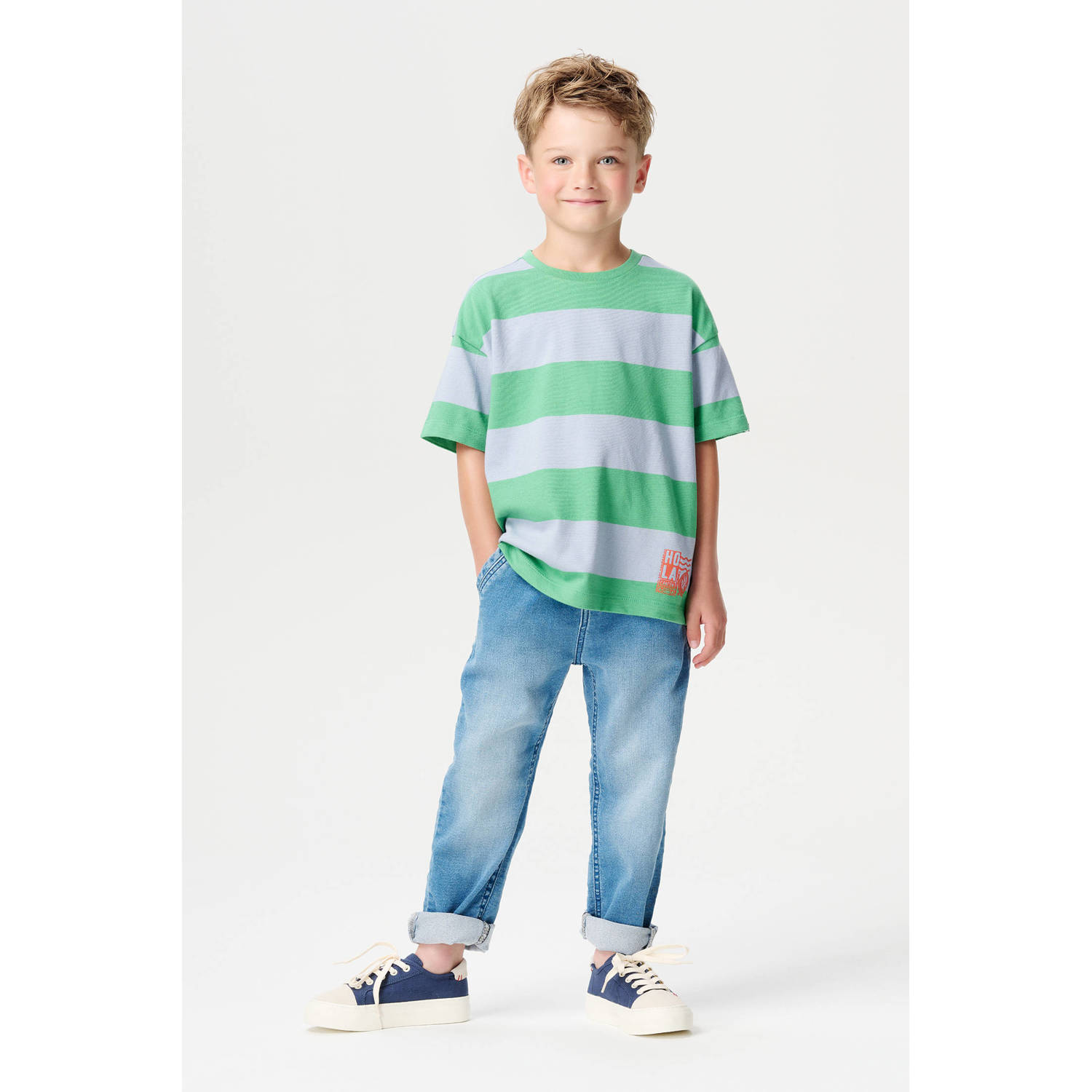 Noppies kids T-shirt groen