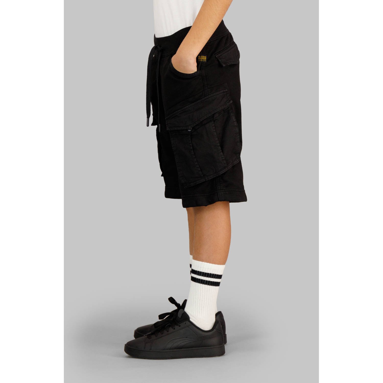 G-STAR relaxed cargo short zwart