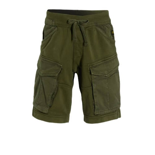 G-STAR relaxed cargo short donkergroen afbeelding