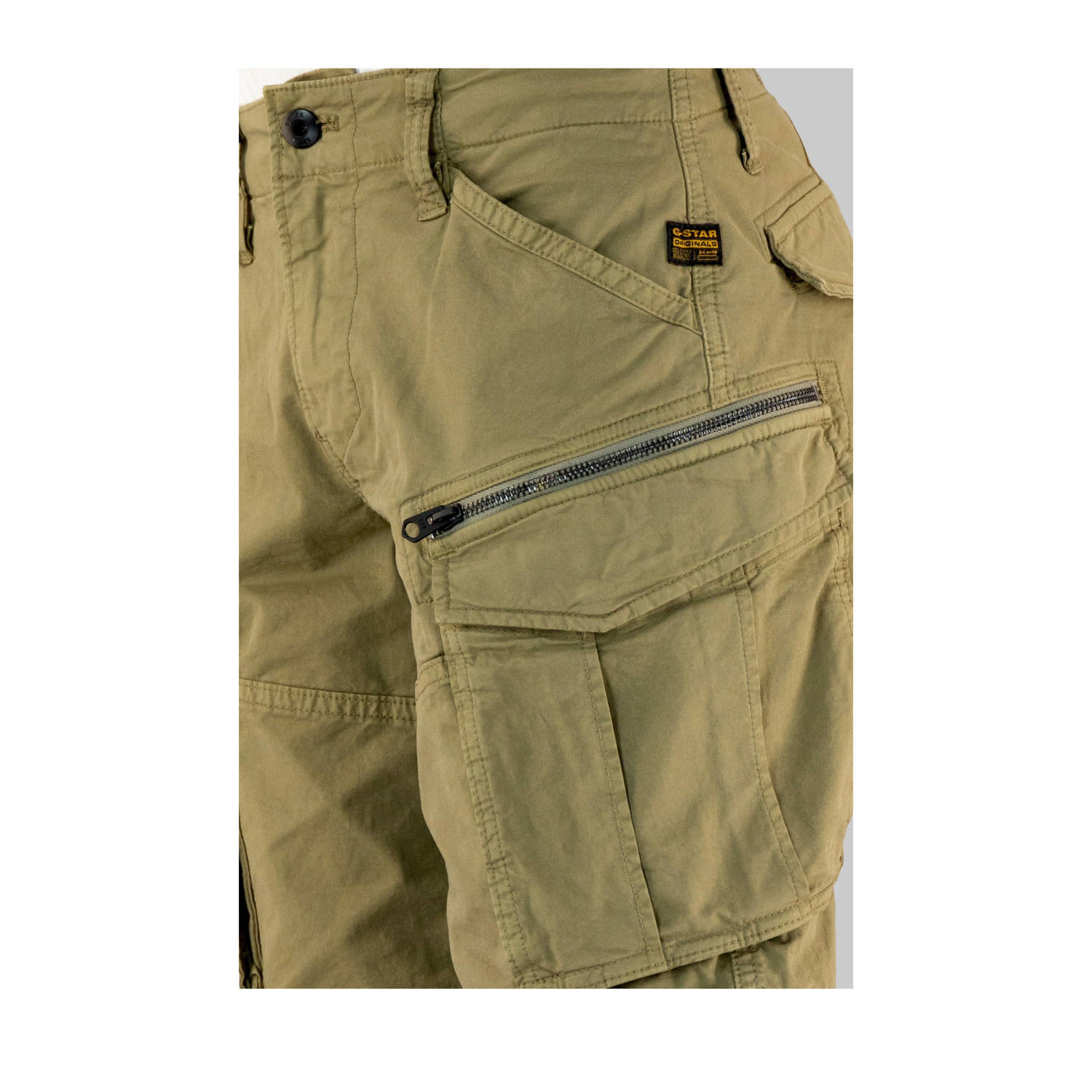 G-STAR relaxed cargo short kaki