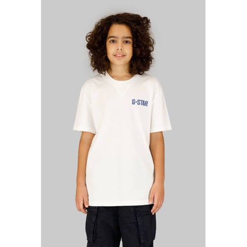 G-STAR T-shirt wit afbeelding