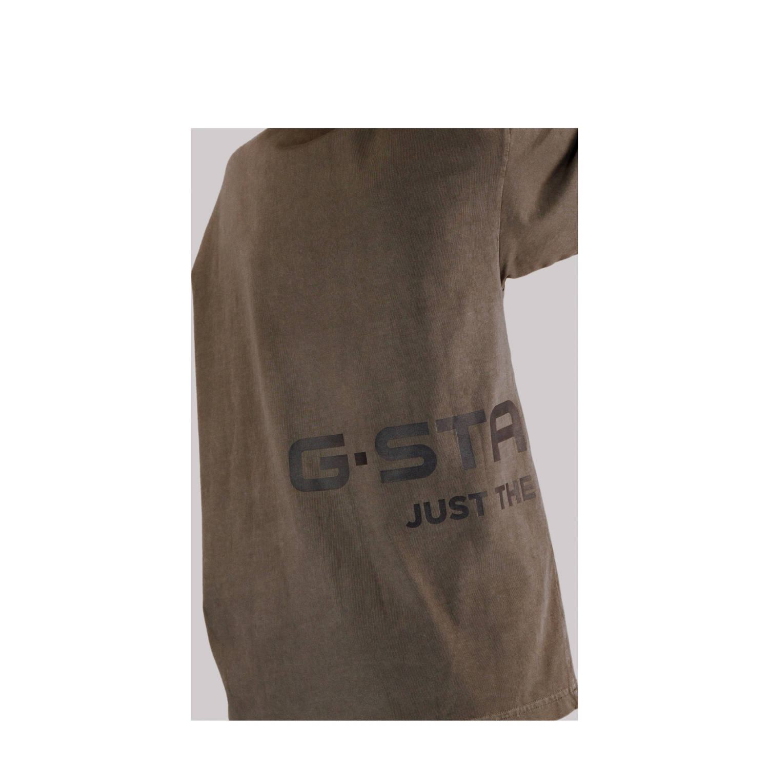 G-STAR T-shirt grijsbruin