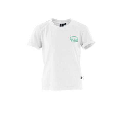 G-STAR T-shirt wit afbeelding