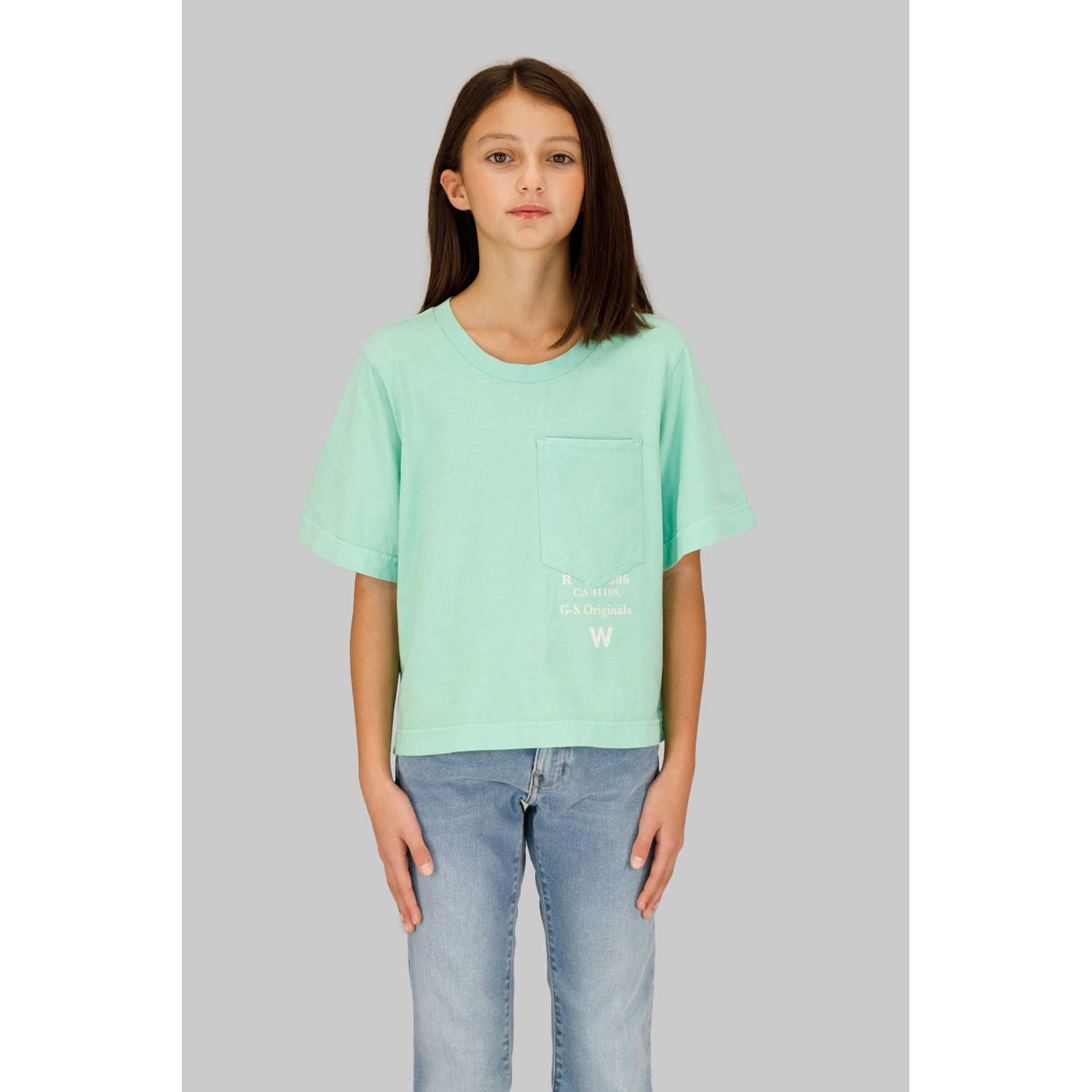 G-STAR T-shirt mintgroen