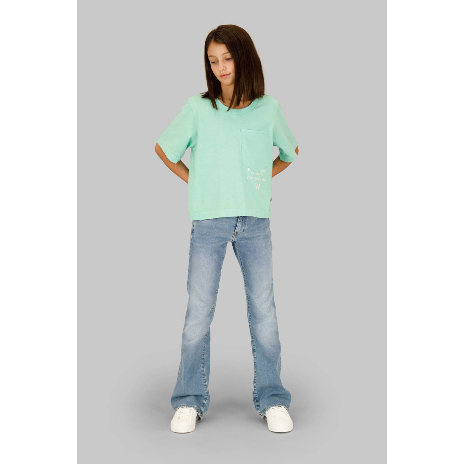 G-STAR T-shirt mintgroen