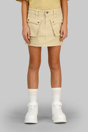 spijkerrok beige