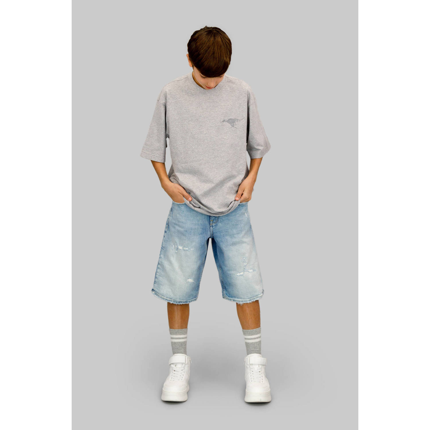 G-STAR Denim bermuda short MOSA SUN FADED VINTAGE REPAIR