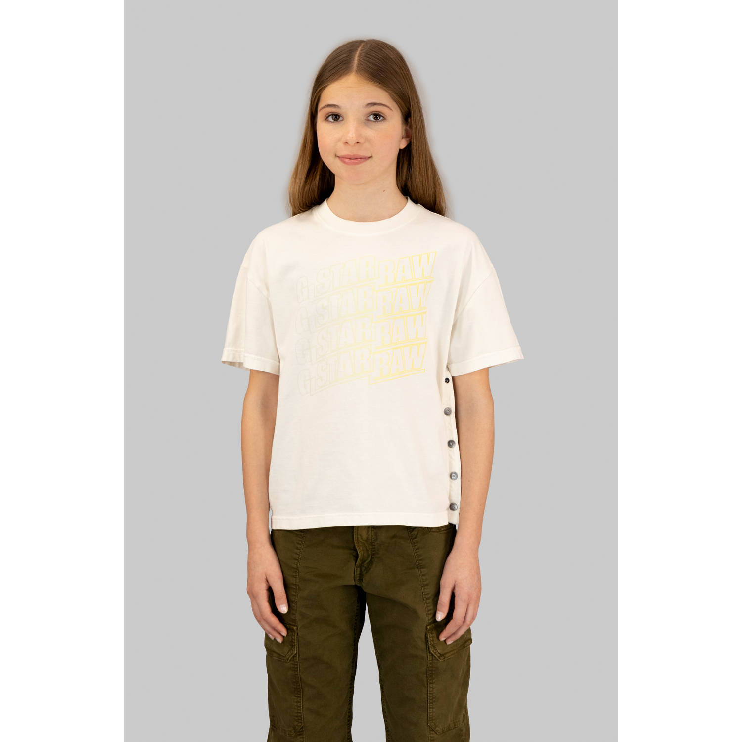 G-STAR T-shirt ecru