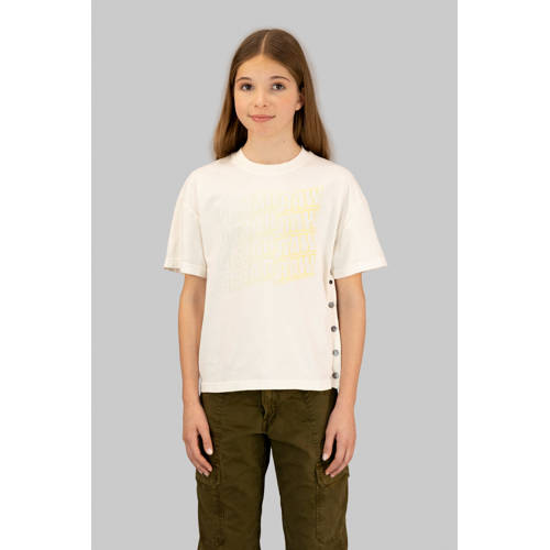 G-STAR T-shirt ecru afbeelding