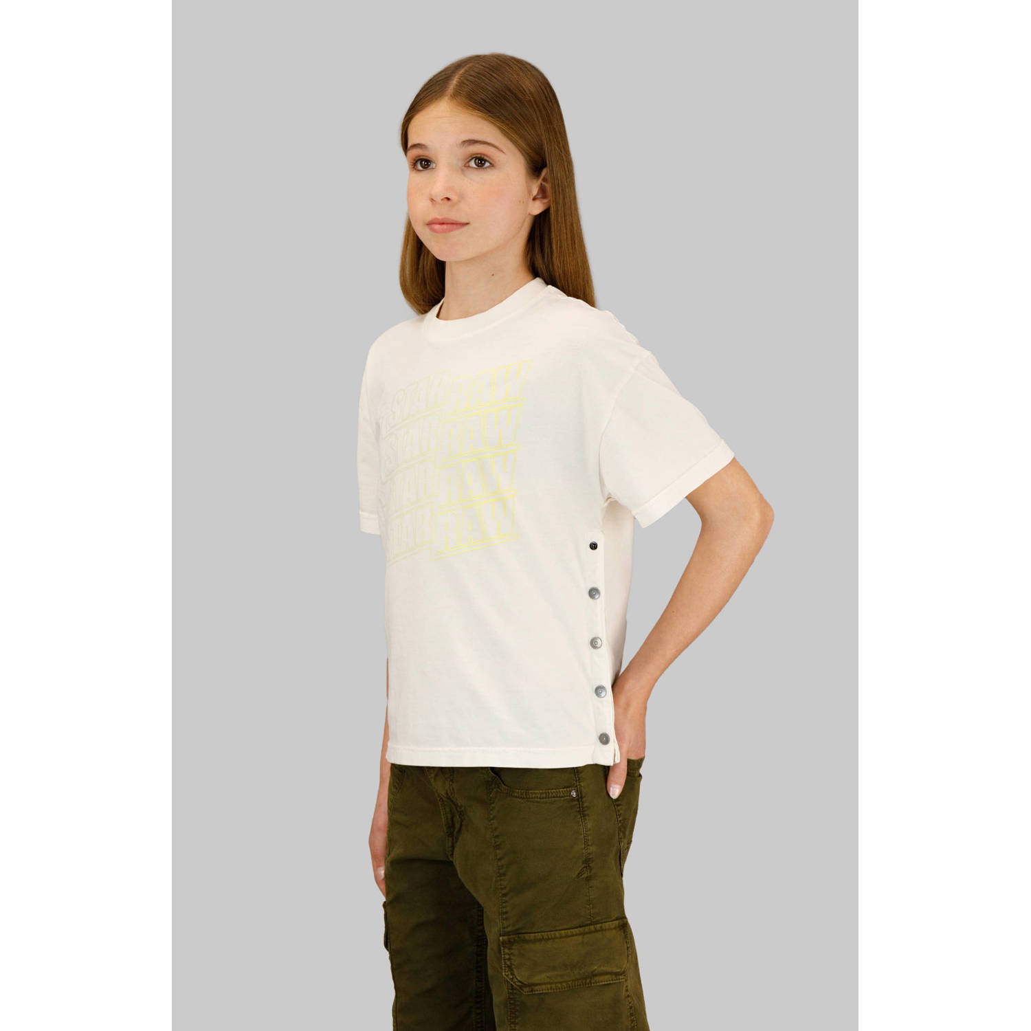 G-STAR T-shirt ecru