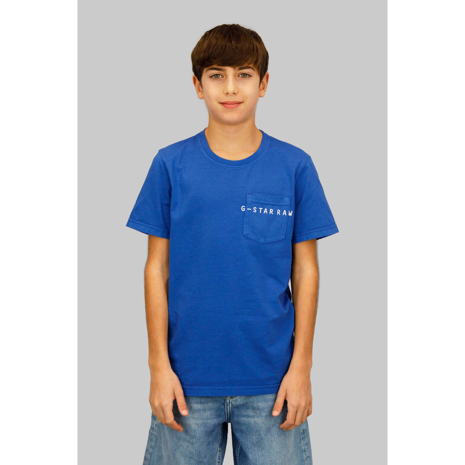 G-STAR T-shirt blauw