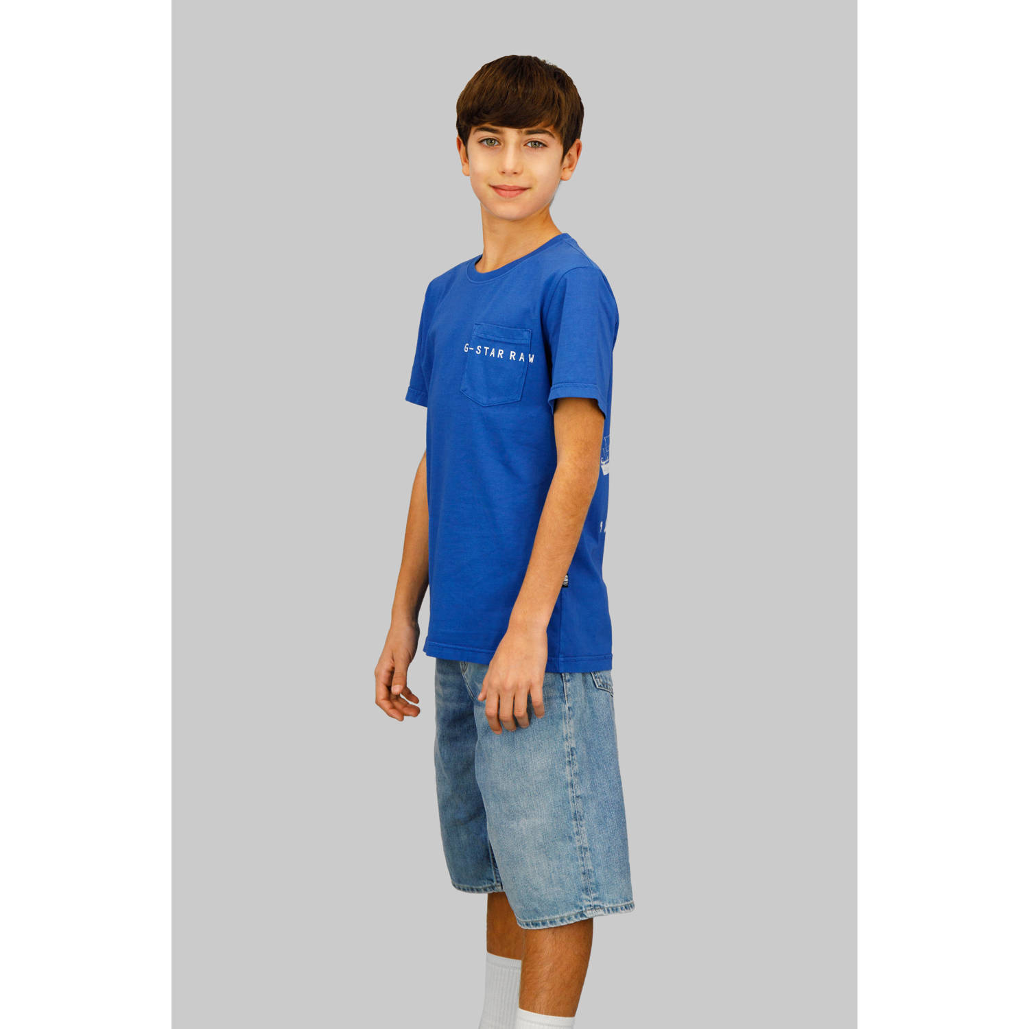 G-STAR T-shirt blauw