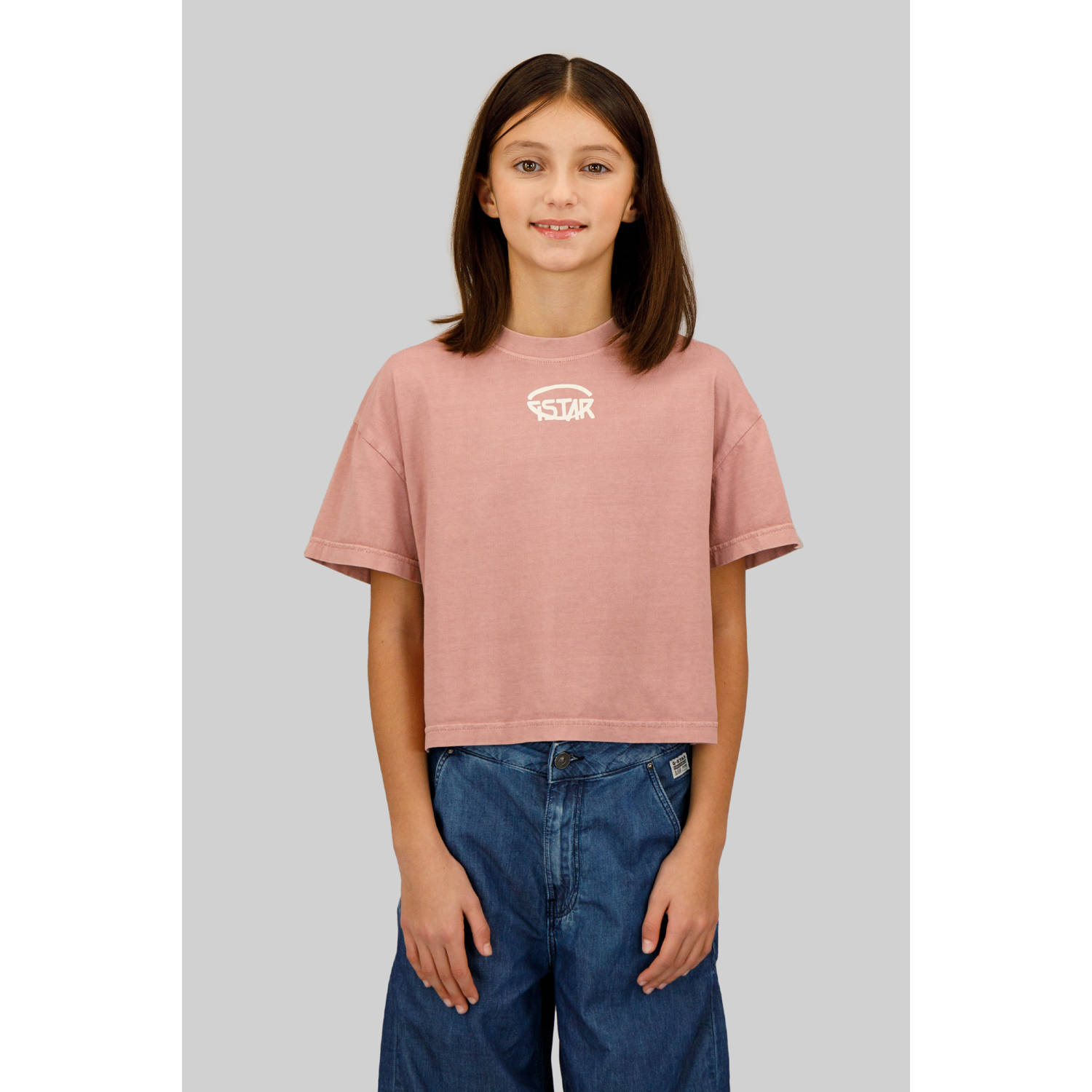 G-STAR T-shirt oudroze