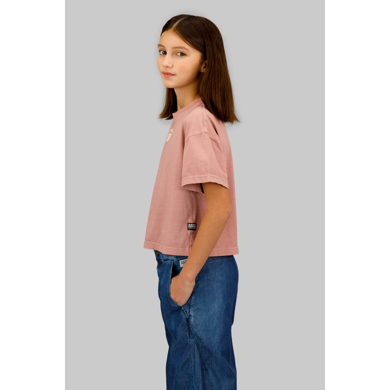 G-STAR T-shirt oudroze