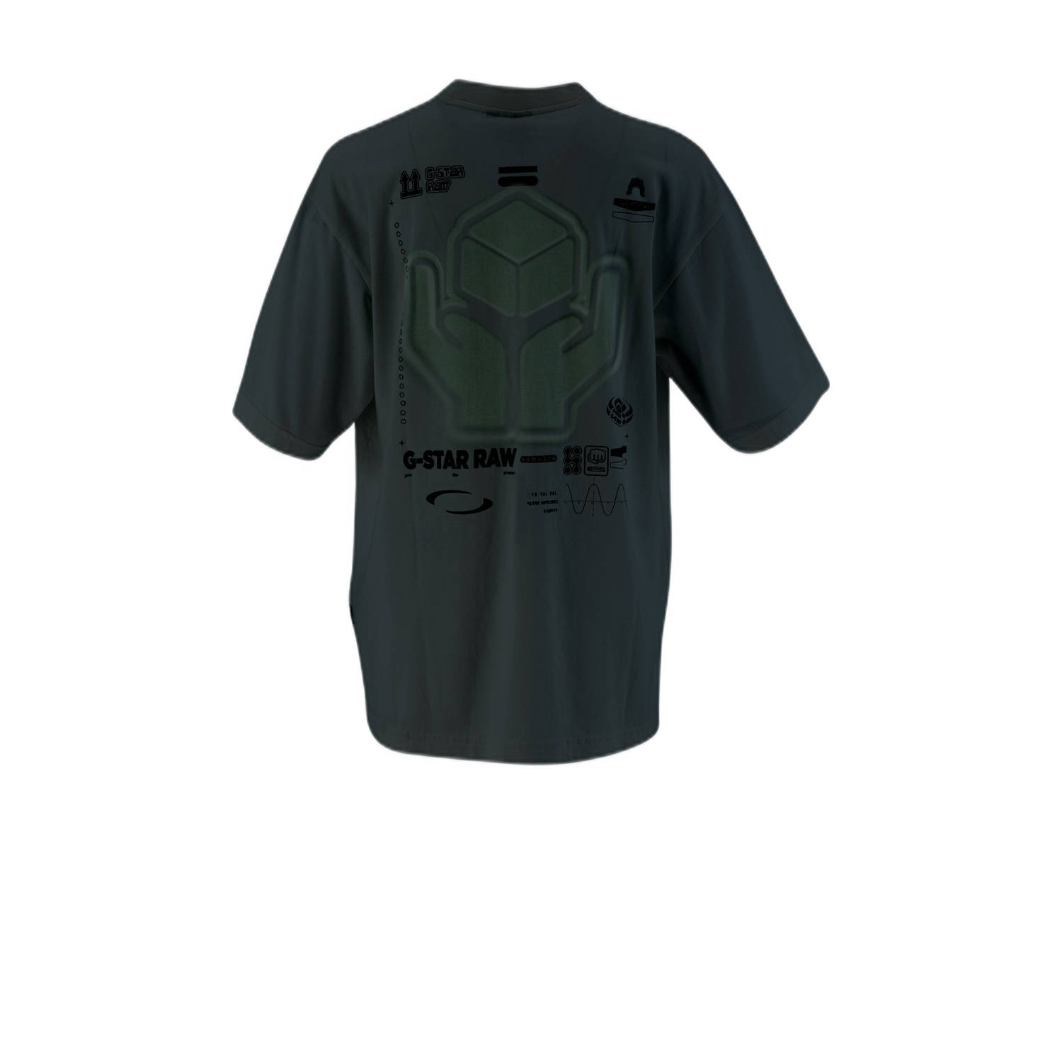 G-STAR T-shirt zwart