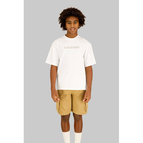 G-STAR T-shirt wit afbeelding