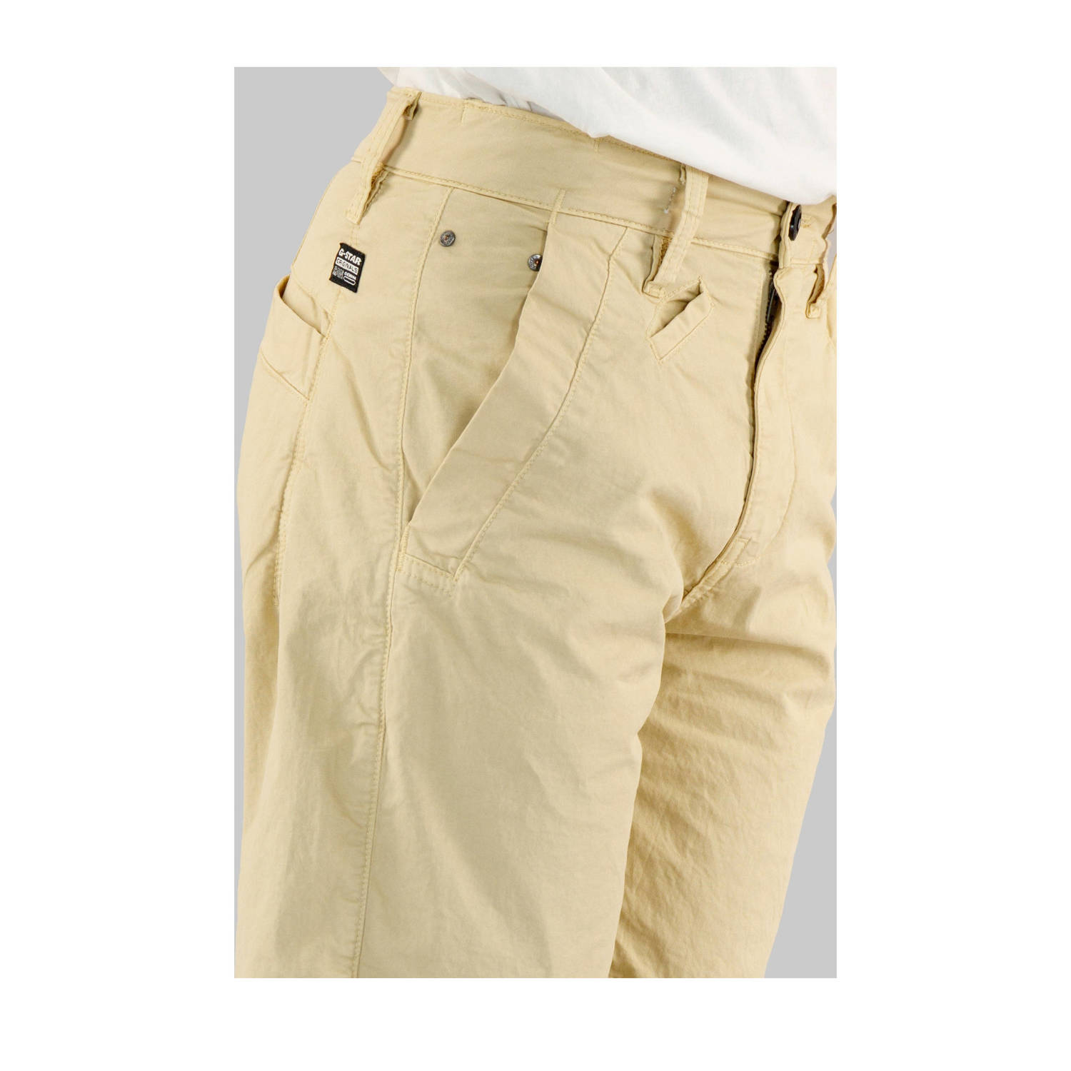 G-STAR regular bermuda short lichtkaki