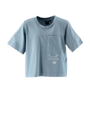 T-shirt lichtblauw