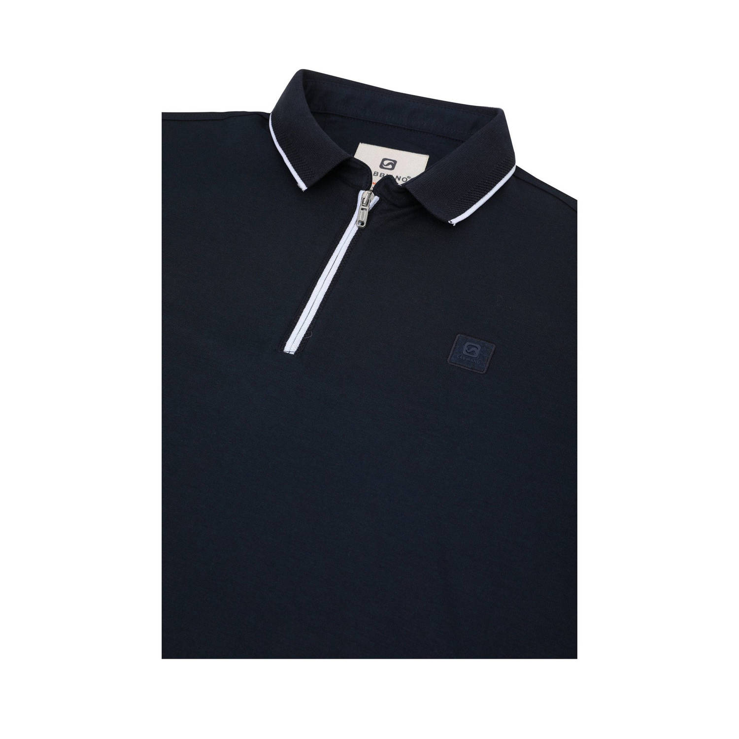 GABBIANO regular polo donkerblauw