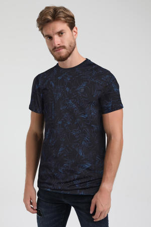 T-shirt donkerblauw