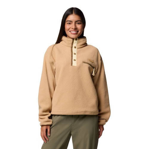 Columbia fleece trui Helvetia II lichtbruin afbeelding