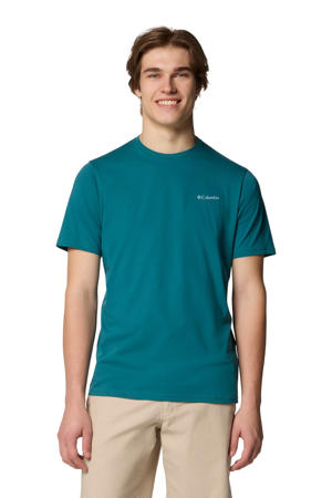 outdoor T-shirt blauw