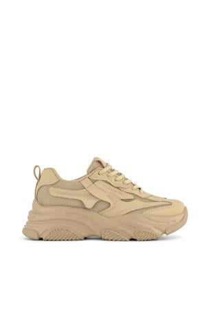 chunky sneakers beige