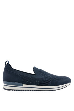 slip-on sneakers donkerblauw