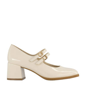 lak pumps ecru