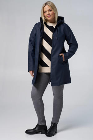 regenjas donkerblauw