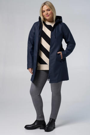 regenjas donkerblauw