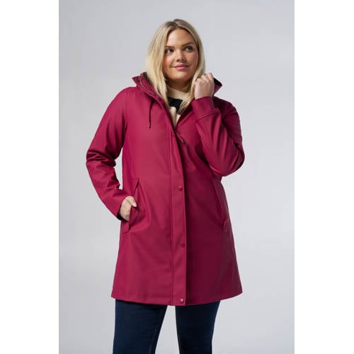 MS Mode regenjas fuchsia afbeelding