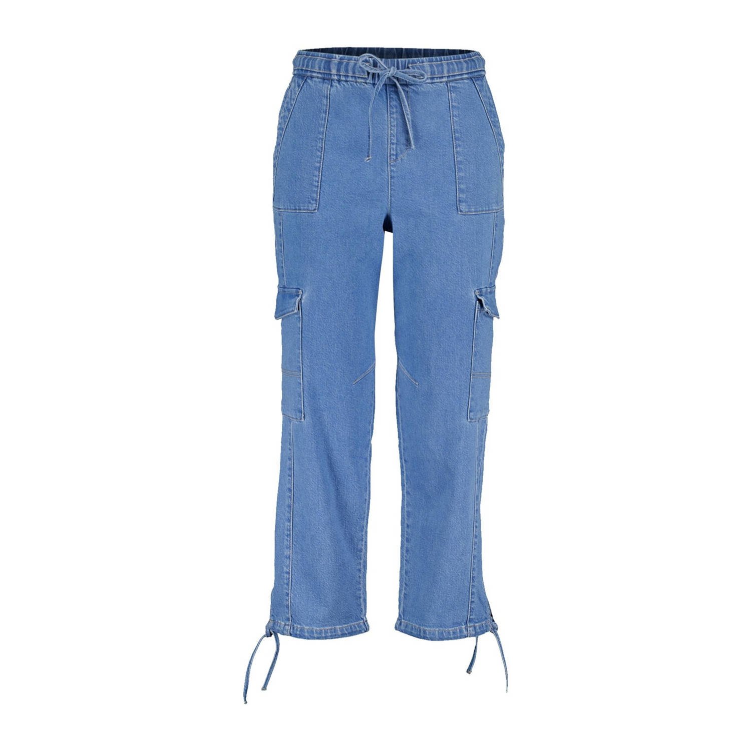 MS Mode regular waist medium blue denim